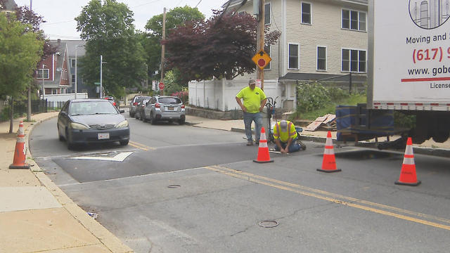 Boston speed hump 