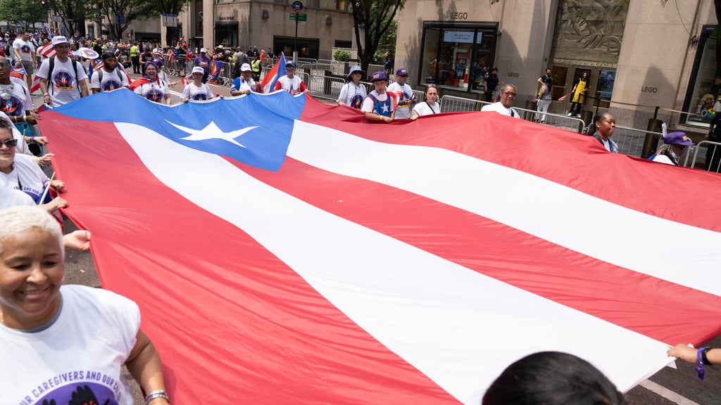NYC's National Puerto Rican Day Parade returns this Sunday. Find out what streets will be closed.