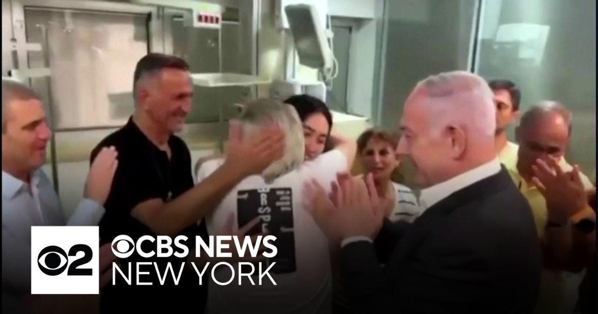 Rescued Israeli hostages reunited with loved ones - CBS New York