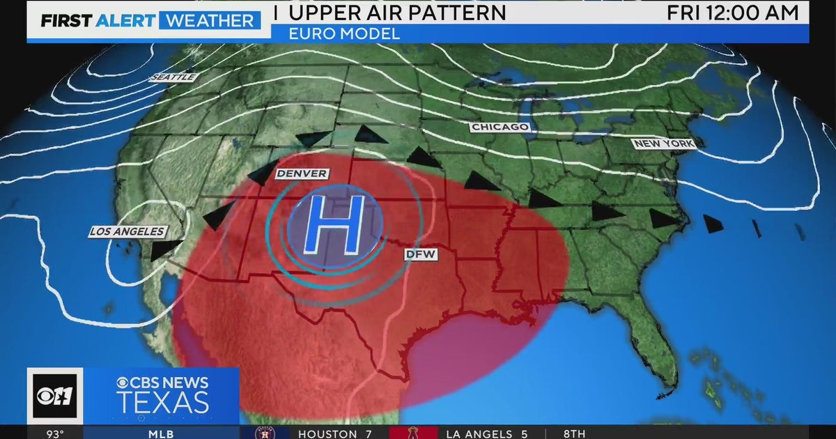 Storm chances return to North Texas - CBS Texas