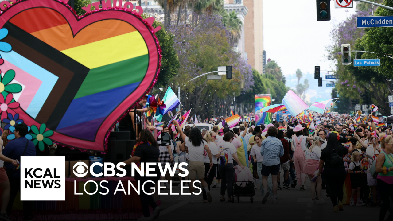 LA Pride Parade draws thousands of people to Hollywood