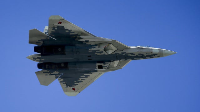 Ukraine says its forces hit ultra-modern Russian stealth jet parked at air base hundreds of miles from the front lines