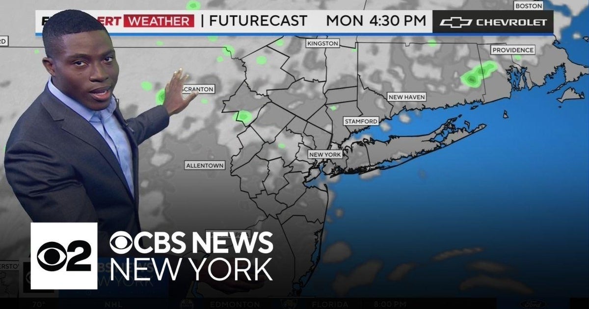 First Alert Weather: Monday afternoon NYC update - 6/10/24 - CBS New York