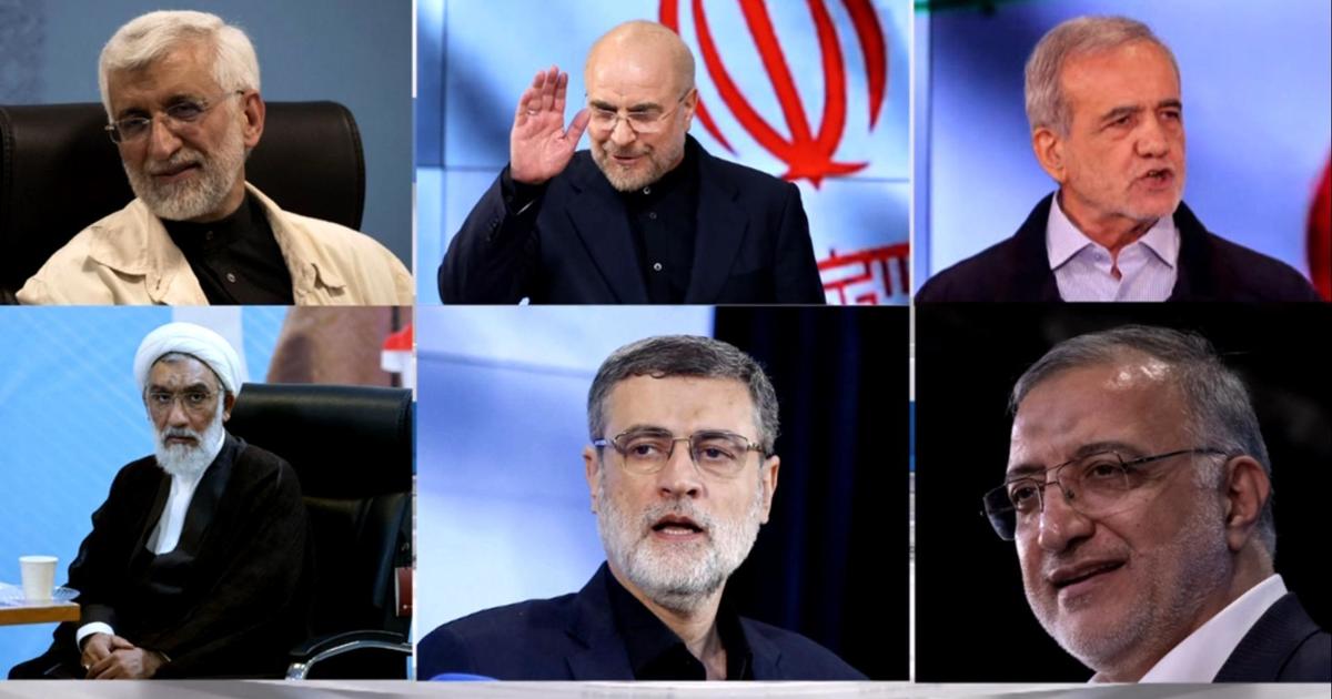Iran approves 6 candidates for presidential election