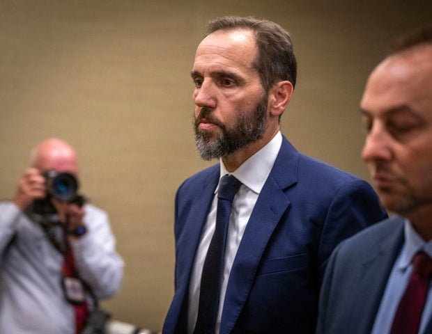 Special Prosecutor Jack Smith addresses reporters after his grand jury issued more indictments against former President Donald Trump on August 1 in Washington, DC.