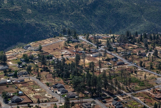 A Slow Recovery For Paradise, California