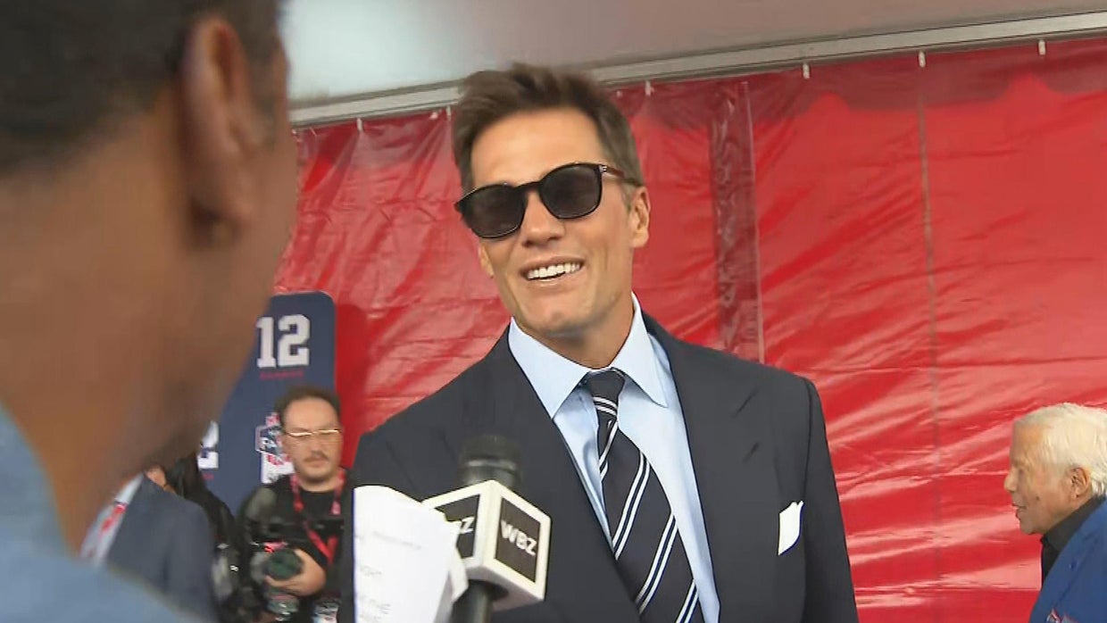 Tom Brady inducted into Patriots Hall of Fame during star-studded ...