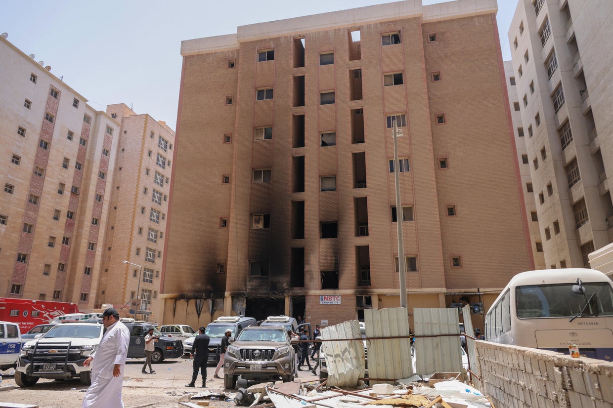 Fire in Kuwait kills more than 35 people in building housing foreign ...