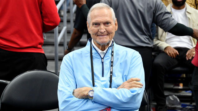 Jerry West at a Los Angeles Clippers Game 
