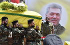 Funeral ceremony held for Hezbollah senior commander Taleb Abdullah in Beirut 