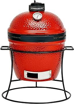 Kamado Joe Joe Jr 13.5-inch Portable Ceramic Charcoal Grill with Grill Stand