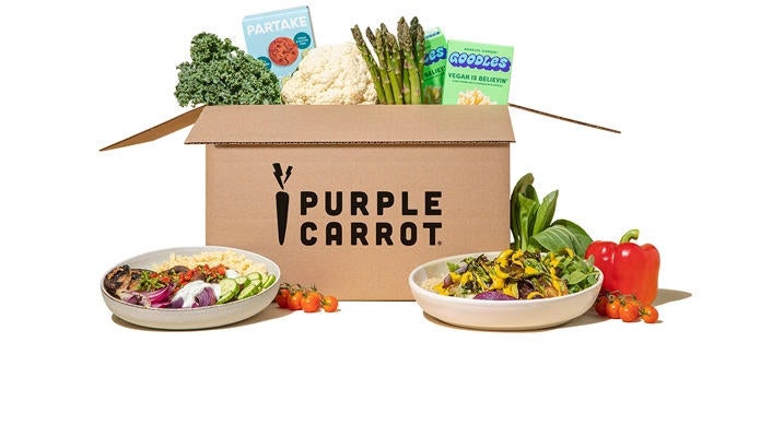 Save 30 on your first Purple Carrot meal delivery box with this