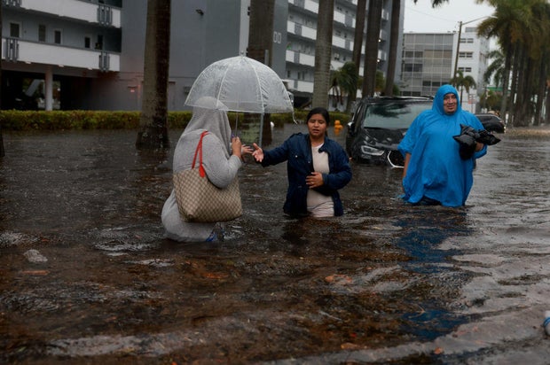Rain Storms Inundate Southern Florida