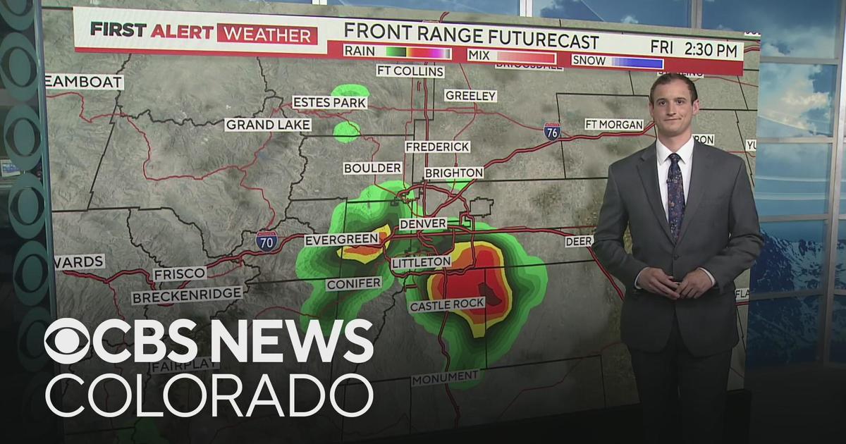 Large hail and damaging winds possible across Denver, Eastern Plains
