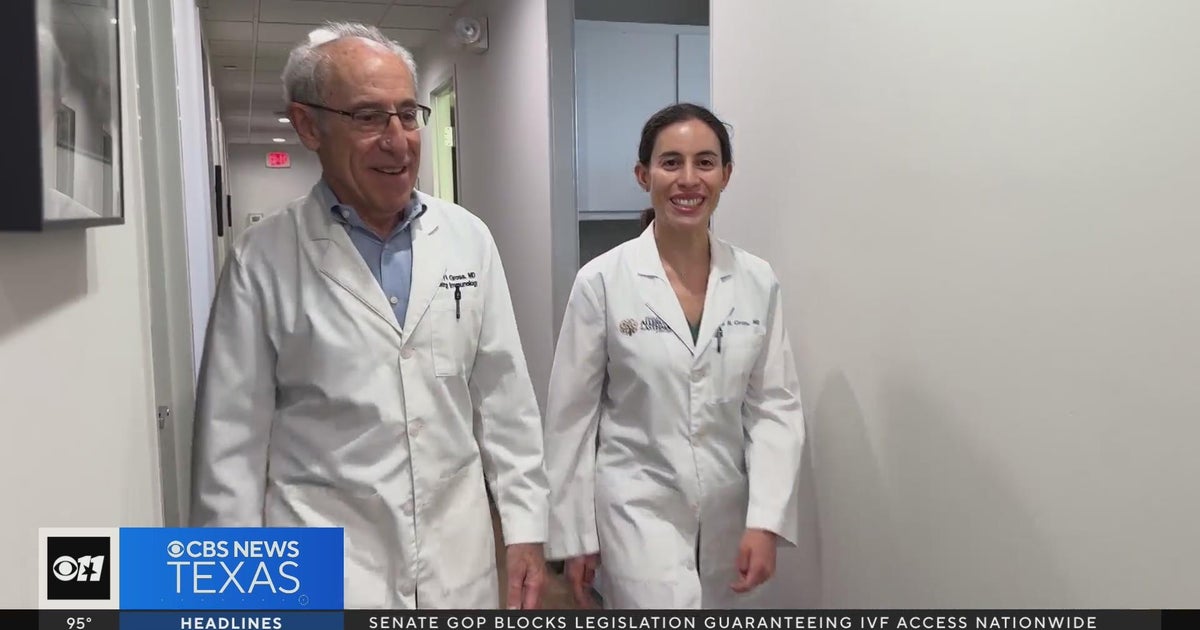 Father-daughter duo continue family legacy at work in North Texas - CBS Texas