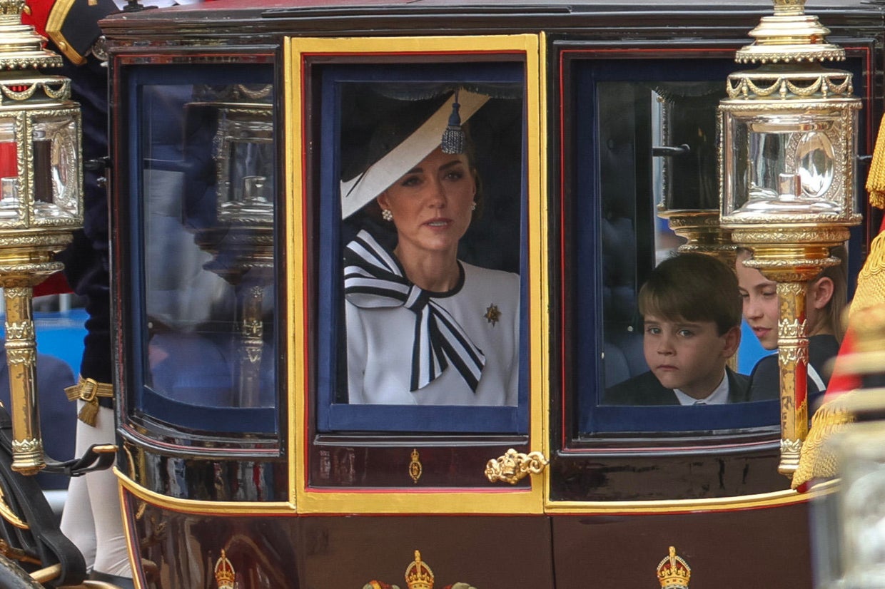 A look in photos of the Trooping the Colour parade, where Princess Kate ...