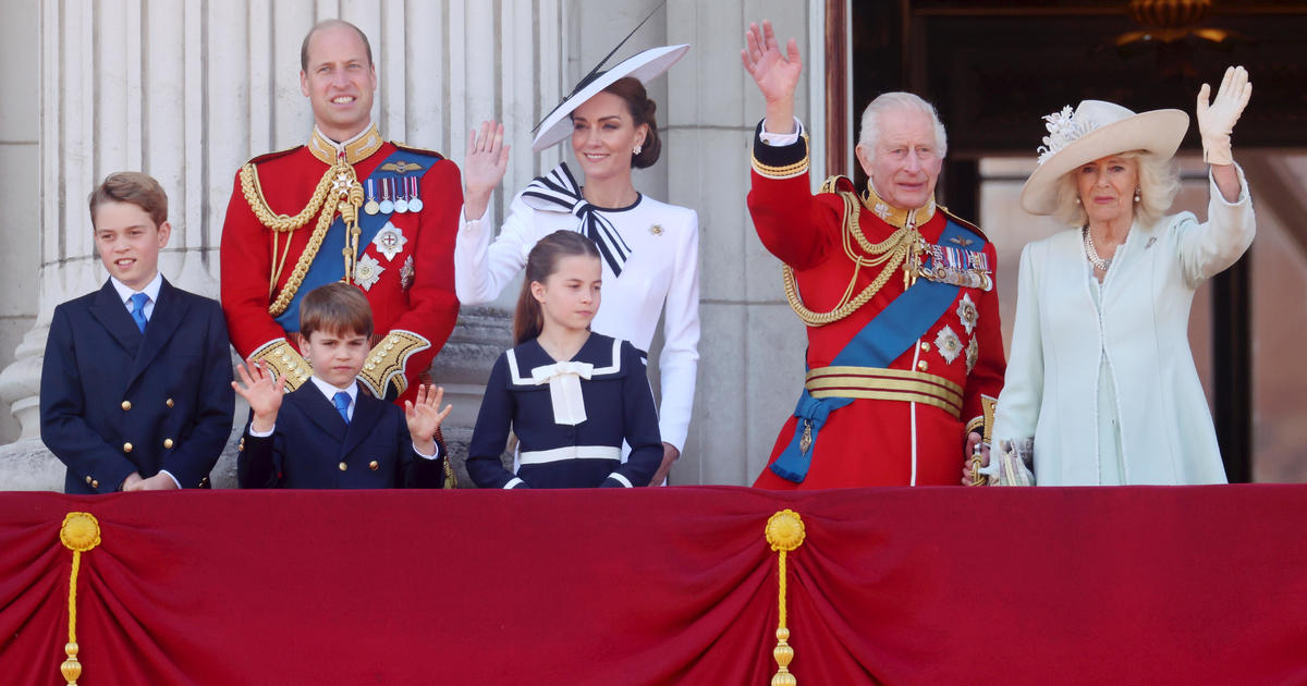 See Princess Kate, royal family in photos from Trooping the Colour