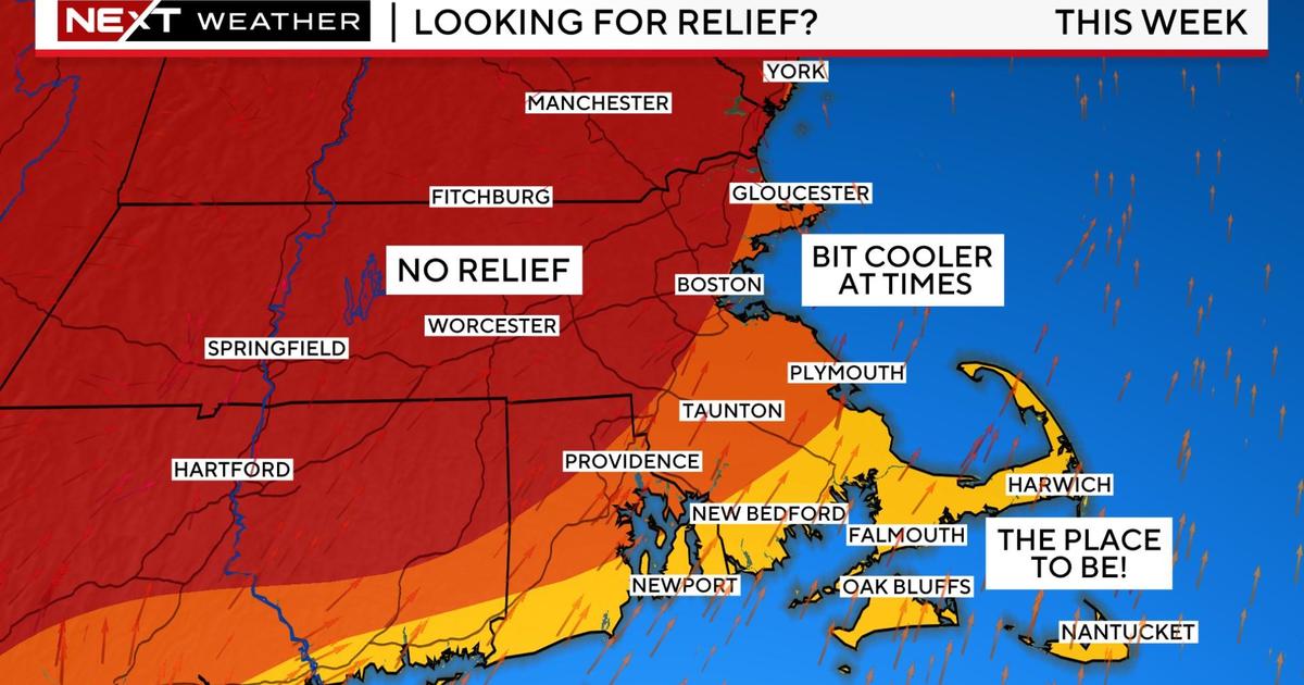 Zet je schrap voor hittegolf in Massachusetts, recordtemperatuur mogelijk in Boston