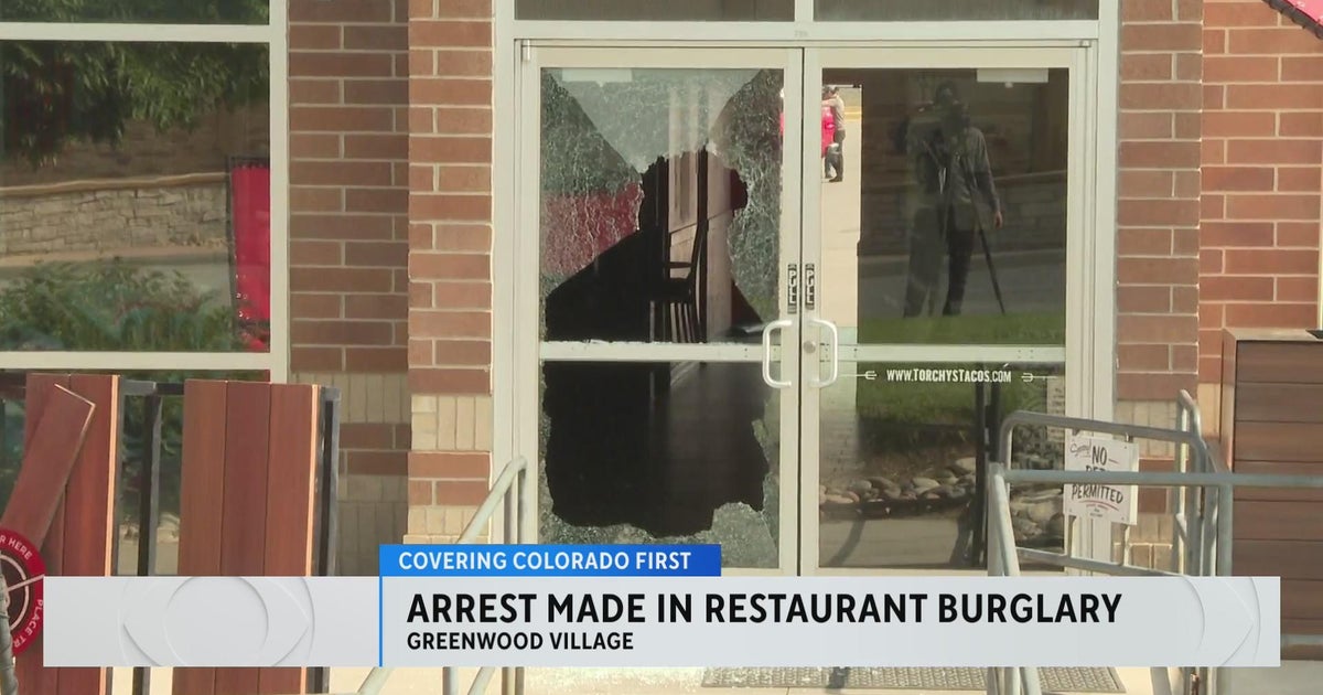 Suspect arrested in Greenwood Village Torchy's burglary - CBS Colorado