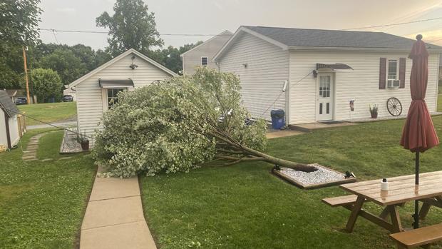 Photos show damage after storms roll through Pittsburgh area 