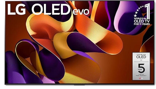 LG 77-Inch Class OLED evo G4 Series Smart TV