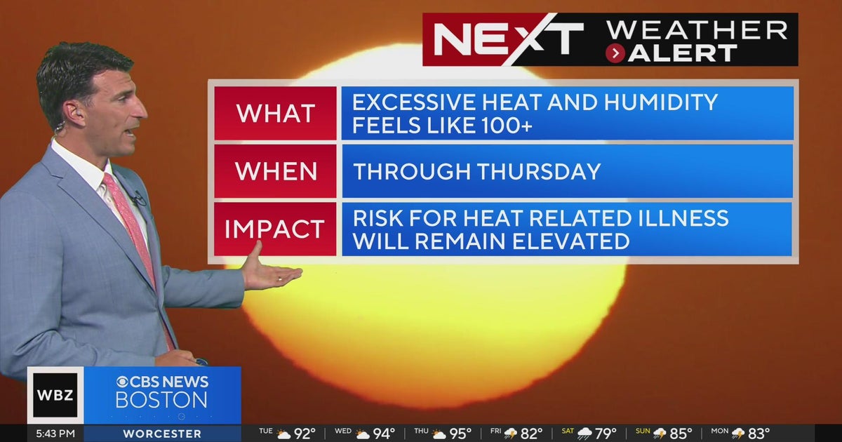 Next Weather WBZ evening forecast for June 18, 2024 CBS Boston