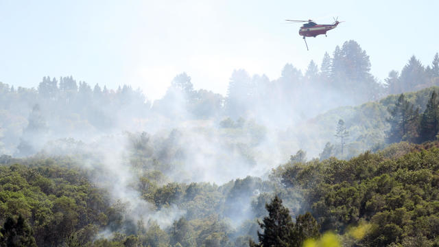 Point Fire in Sonoma County 