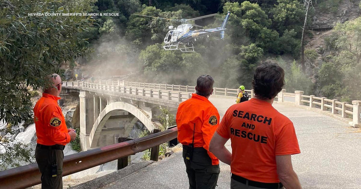 Woman swept down South Yuba River, rescued after scramble to find cell phone