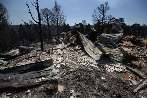 Wildfires destroyed 1400 structures in village of Ruidoso, New Mexico 