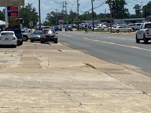 Arkansas shooting scene