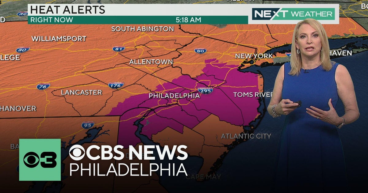 Excessive heat warning in Philadelphia area ; Code Orange Air Quality ...