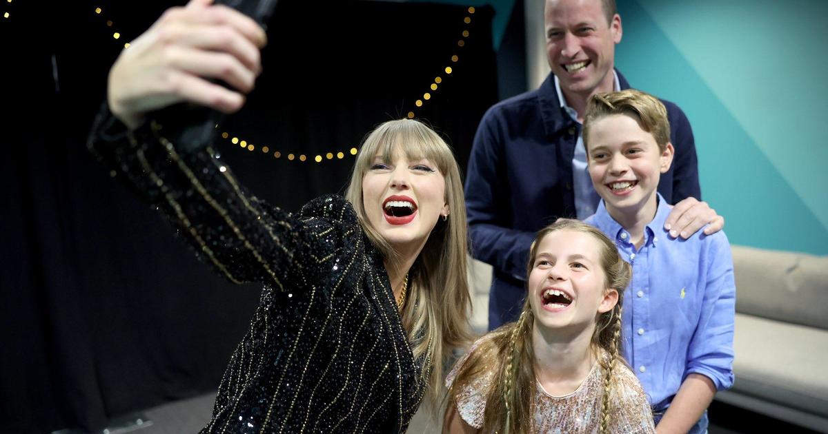 Prins William, George en Charlotte wonen concert van Taylor Swift in Londen bij: ‘Een prachtige avond’