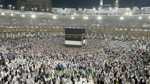 Hajj pilgrimage in Mecca 