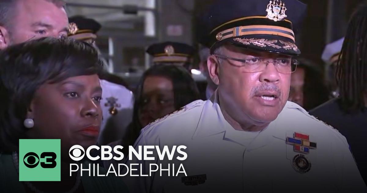 Officials give updates on Philadelphia police officer shot in Kensington - CBS Philadelphia