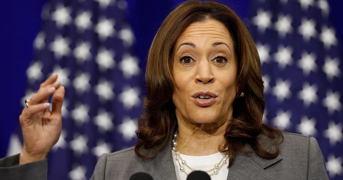 Harris takes on Trump 2 years after end of Roe