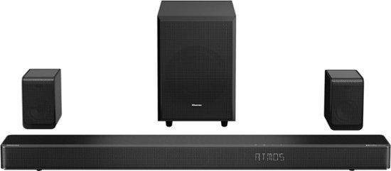 Hisense 5.1.2 Dolby ATMOS Soundbar with Wireless Rear Satellite Speakers & Wireless Subwoofer 