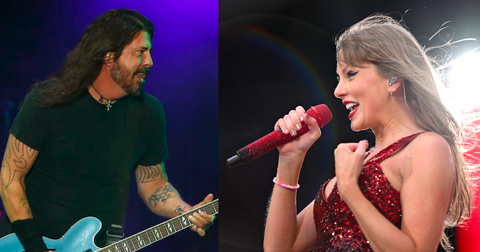 Taylor Swift scheint nach seinen Bemerkungen zur Eras Tour auf Dave Grohl zurückzuklatschen Taylor Swift scheint nach seinen Bemerkungen zur Eras Tour auf Dave Grohl zurückzuklatschen
