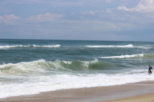 Rip current on the North Carolina coast 