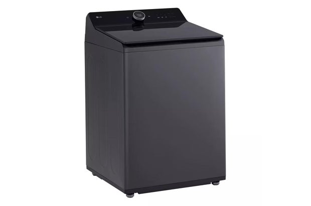 LG 5.5 cu.ft. Mega Capacity Smart Top Load Washer with EasyUnload, AI Sensing, ezDispense, Water Faucet & LCD Digital Dial Control