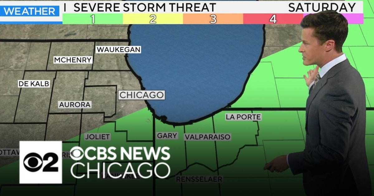 Some rain to start the weekend - CBS Chicago