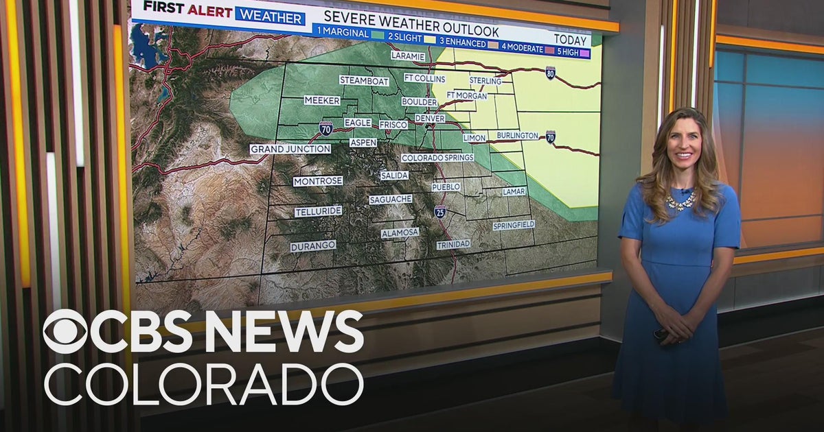 Denver weather: 90s and chance of storms return on Friday - CBS Colorado