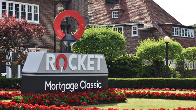 Rocket Mortgage Classic sign 