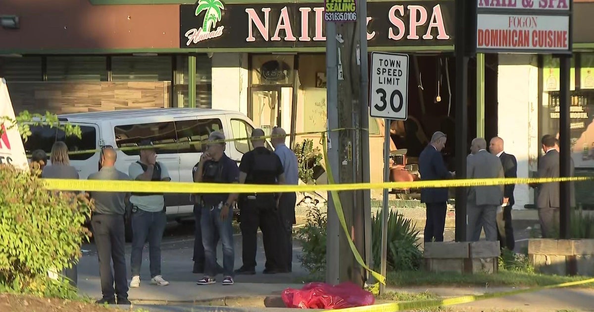 Police say the driver involved in a fatal Long Island nail salon crash has been charged with DWI Police say the driver involved in a fatal Long Island nail salon crash has been charged with DWI