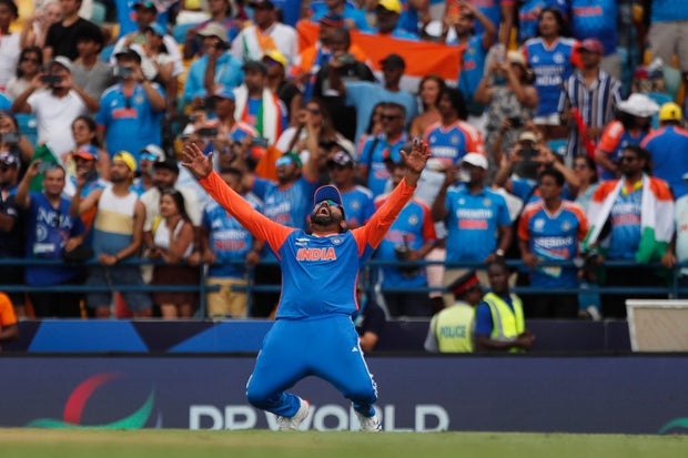 South Africa v India: Final - ICC Men's T20 Cricket World Cup West Indies & USA 2024