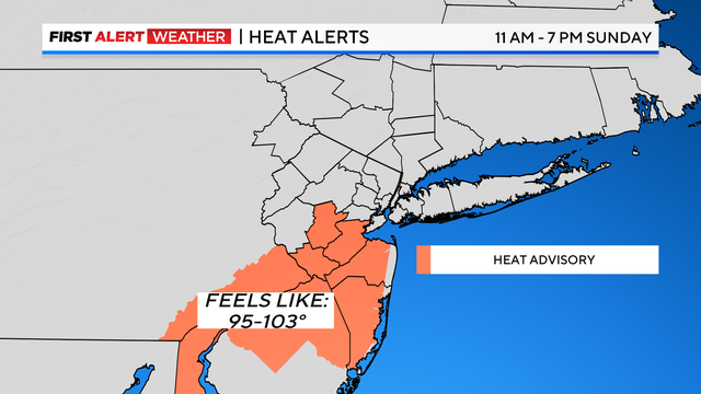 Red Alert Issued for Sunday Across Tristate Area, Severe Thunderstrom Speculated