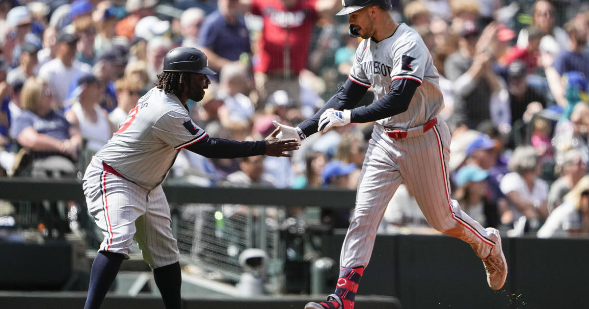 Trevor Larnach's 2-run homer lifts Twins to 5-3 win over Mariners and extends HR streak to 19 games - CBS Minnesota