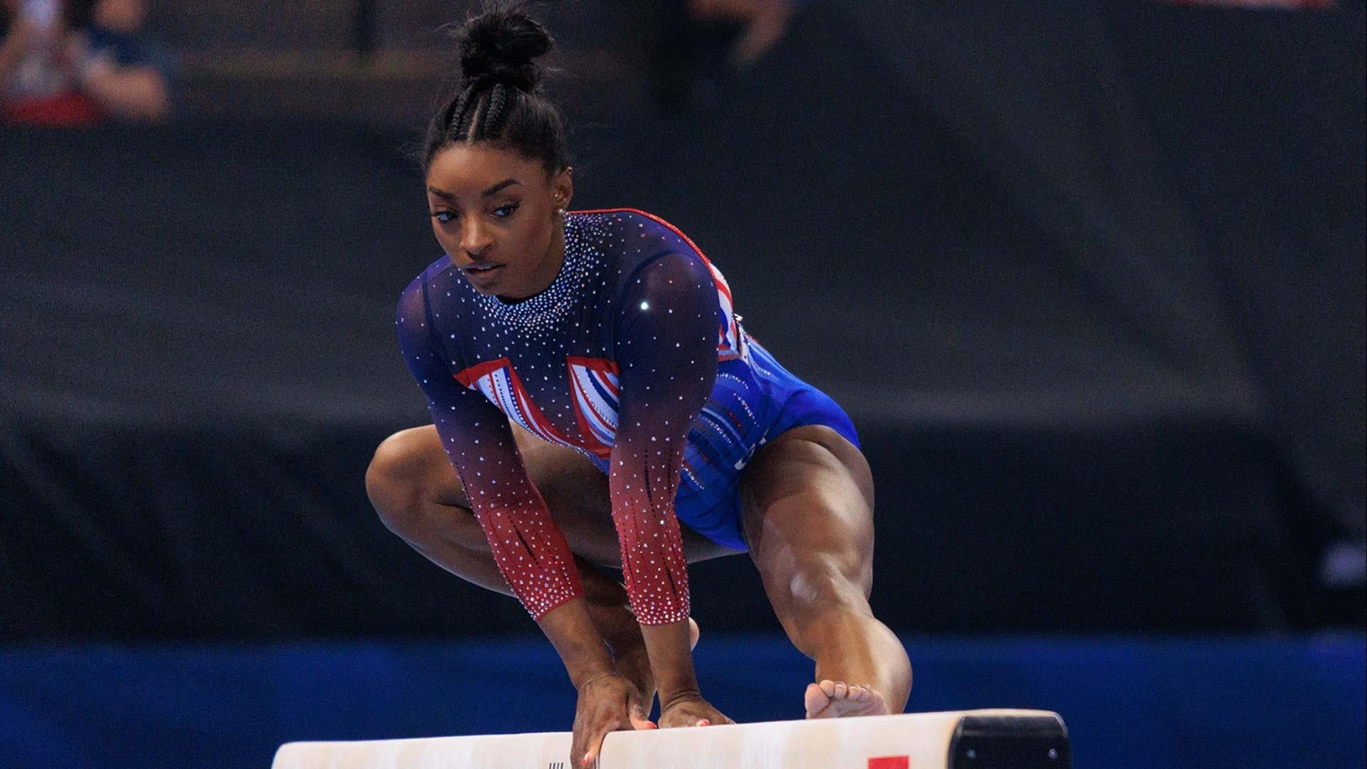 Simone Biles wins all-around title at U.S. Gymnastics trials, setting stage  for Olympics