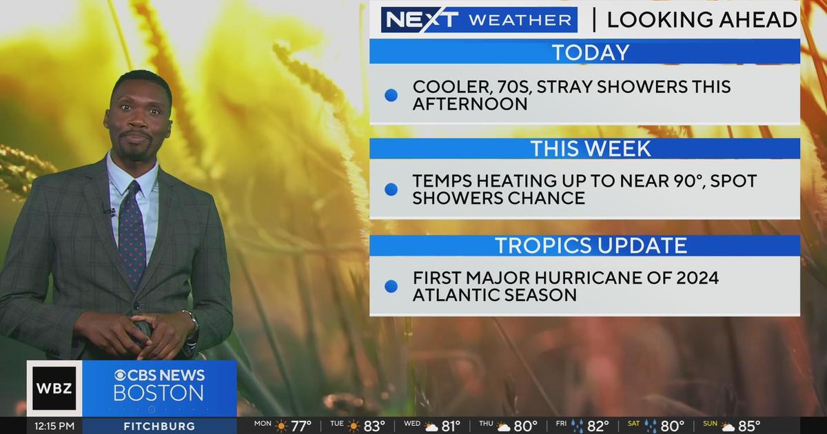 Next weather: WBZ afternoon forecast for July 1, 2024