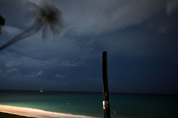BARBADOS-WEATHER-HURRICANE-BERYL