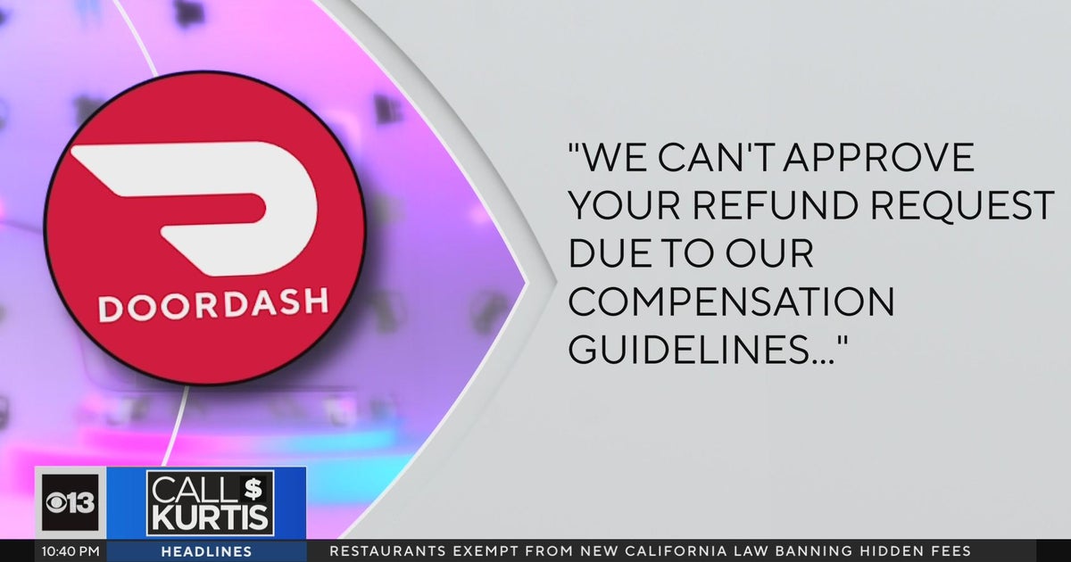 Viewer stiffed on $500 refund of DoorDash electronics delivery